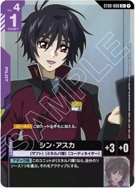 画像1: シン・アスカ【ST09-008 C +】 (1)