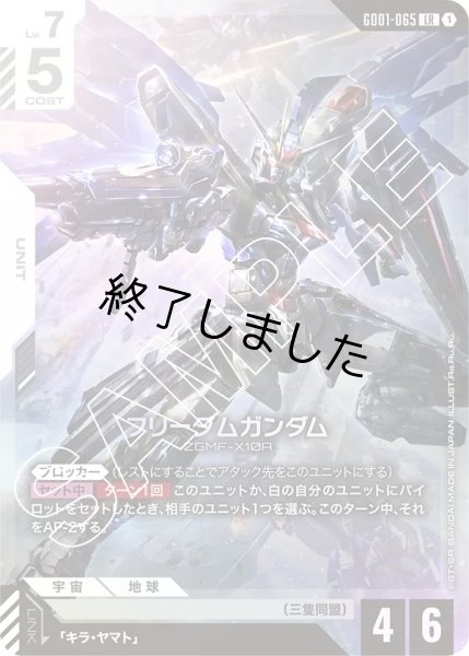 画像1: フリーダムガンダム/LR(GD01-065) (1)