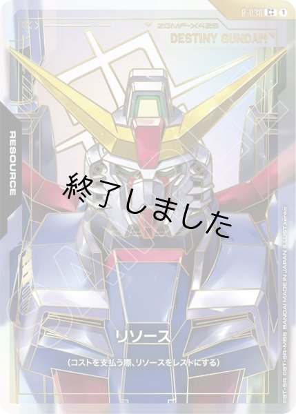 画像1: リソース(デスティニーガンダム)/C++(R-038) (1)