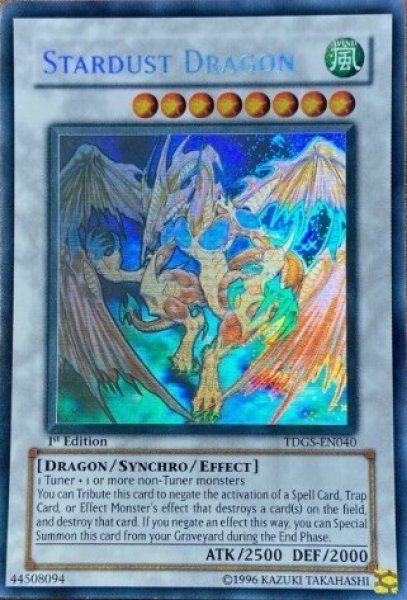 画像1: スターダスト・ドラゴン　1st Edition　（TDGS-EN040）ゴーストレア (1)