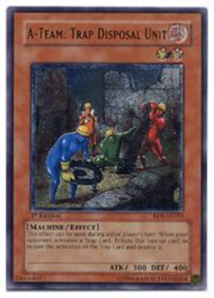 画像1: トラップ処理班 Aチーム 1st Edition（RDS-AE033）アルティメットレア (1)