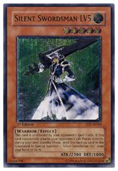 画像1: サイレント・ソードマン LV５ 1st Edition（FET-AE008）アルティメットレア (1)