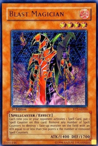 画像1: ブラッド・マジシャン－煉獄の魔術師－1st Edition （FET-AE020）アルティメットレア (1)