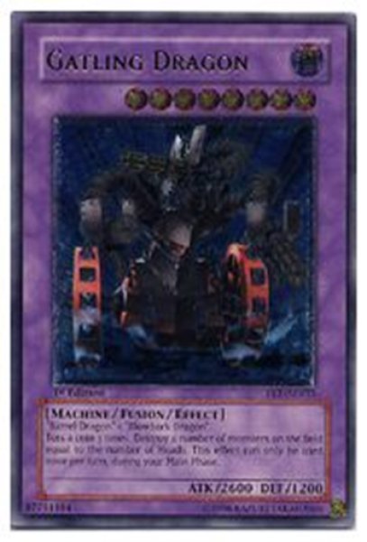画像1: ガトリング・ドラゴン 1st Edition（ FET-AE035）アルティメットレア (1)