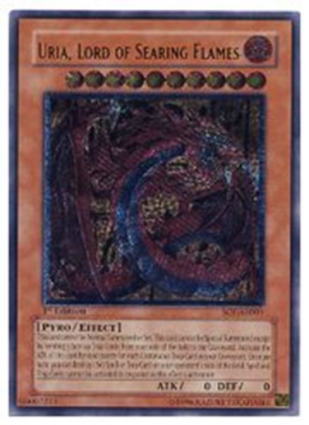 画像1: 神炎皇ウリア 1st Edition（ SOI-AE001）アルティメットレア (1)