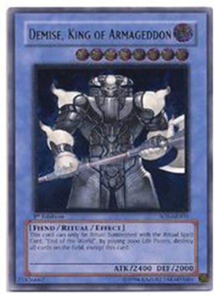 画像1: 終焉の王デミス 1st Edition（SOI-AE035）アルティメットレア (1)