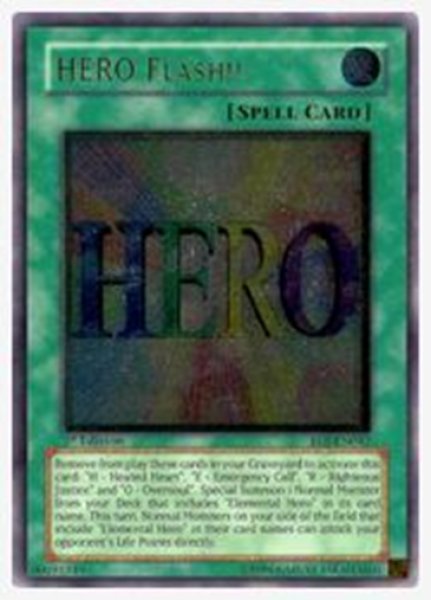 画像1: ヒーローフラッシュ！！ 1st Edition（EOJ-AE042）アルティメットレア (1)