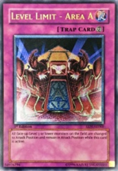 画像1: レベル制限A地区 1st Edition（EEN-AE060）アルティメットレア (1)