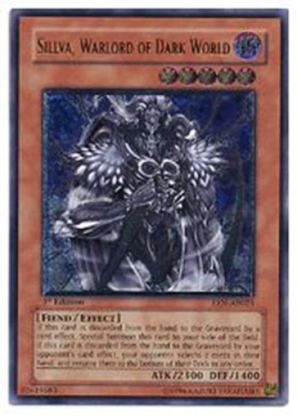 画像1: 暗黒界の軍神 シルバ 1st Edition（ EEN-AE023）アルティメットレア (1)